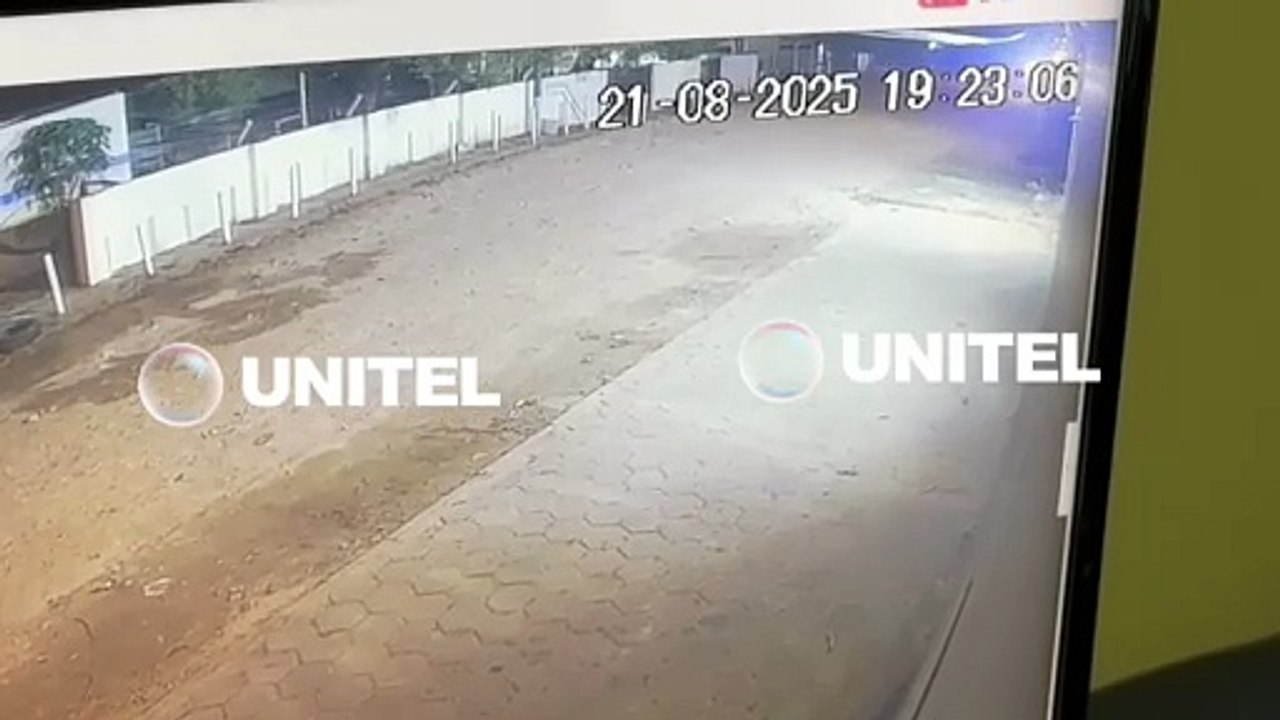 Sale a la luz video del momento cuando fueron acribillados dos hombres al norte de la capital cruceña