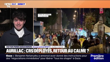 Violences à Aurillac: deux compagnies de CRS envoyées en renfort, aucun débordement signalé ce jeudi soir