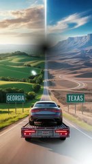 Georgia to Texas car shipping