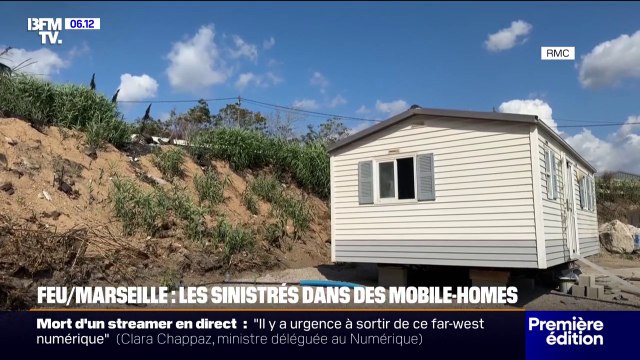 À Marseille, les sinistrés des incendies relogés dans des mobil-homes