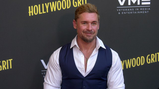 Actor Linc Hand attends the red carpet premiere of Hollywood Grit in Los Angeles