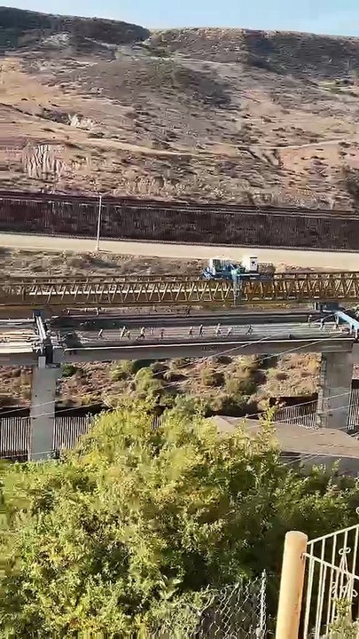 Captan accidente en Viaducto Elevado de Tijuana