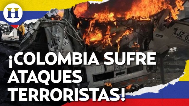 ¡Colombia bajo ataque! Dos atentados con explosivos deja 13 muertos y más de 50 heridos