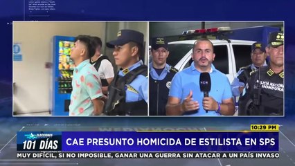 Capturan a sujeto que habría asesinado a su pareja amorosa en San Pedro Sula