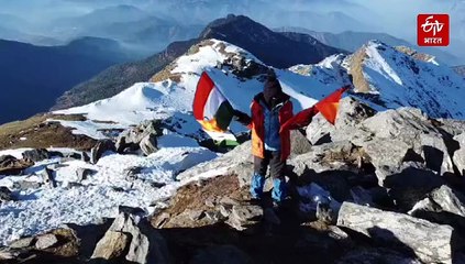 स्वातंत्र्य दिनानिमित्त ठाण्यातील 11 वर्षीय हिरकणी ग्रिहिता विचारेची आणखी एक यशस्वी मोहीम, सर केला युनाम पर्वत