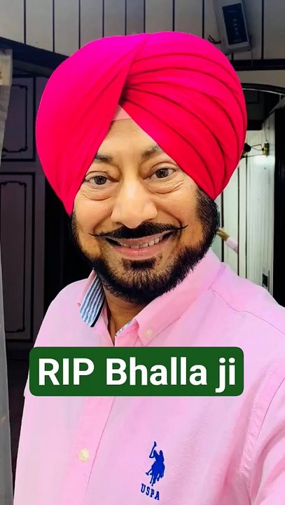 RIP Jaswinder Bhalla Ji , Great Punjabi Comedian ... always in hearts_HD