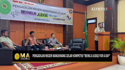 HUT RI dan HUT MA ke-80, PN Bangkinang Gelar Kompetisi Being a Judge for a Day | MA NEWS
