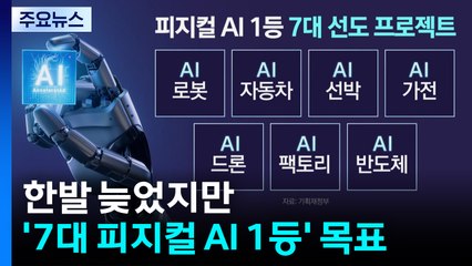 한발 늦었지만 '7대 피지컬 AI 1등' 목표...선택과 집중 / YTN