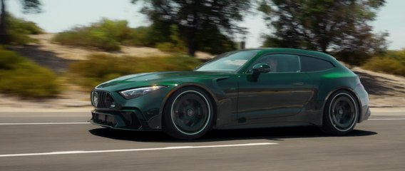 BRABUS GTS Mean Green - a next-generation hyper GT shooting brake