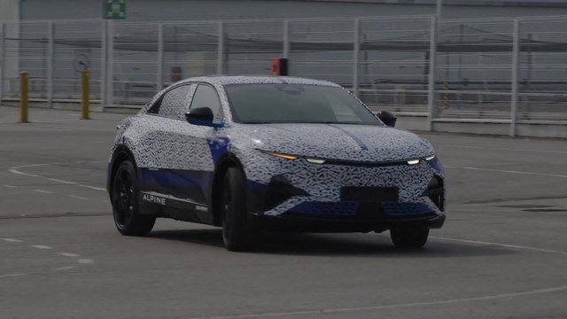 Alpine A390 production at the Alpine Dieppe plant Jean Rédélé - Test drive