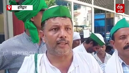 किसानों का हरिद्वार से देहरादून कूच, बहादराबाद टोल प्लाजा पर पुलिस से नोक झोंक, भांजी लाठियां