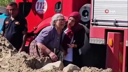 Babasına yardım etmek istemişti; göçük altında kaldı