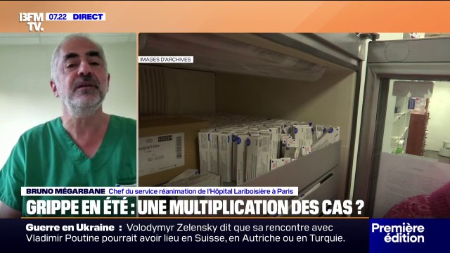 Bruno Mégarbane, chef du service de réanimation de l'hôpital Lariboisière, explique pourquoi les virus ne disparaissent pas même au cœur de l'été