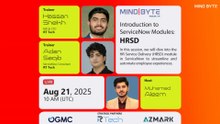 Introduction to ServiceNow Modules_ HRSD _ with Umer Mughel & Adan Saqib _ Mind Byte