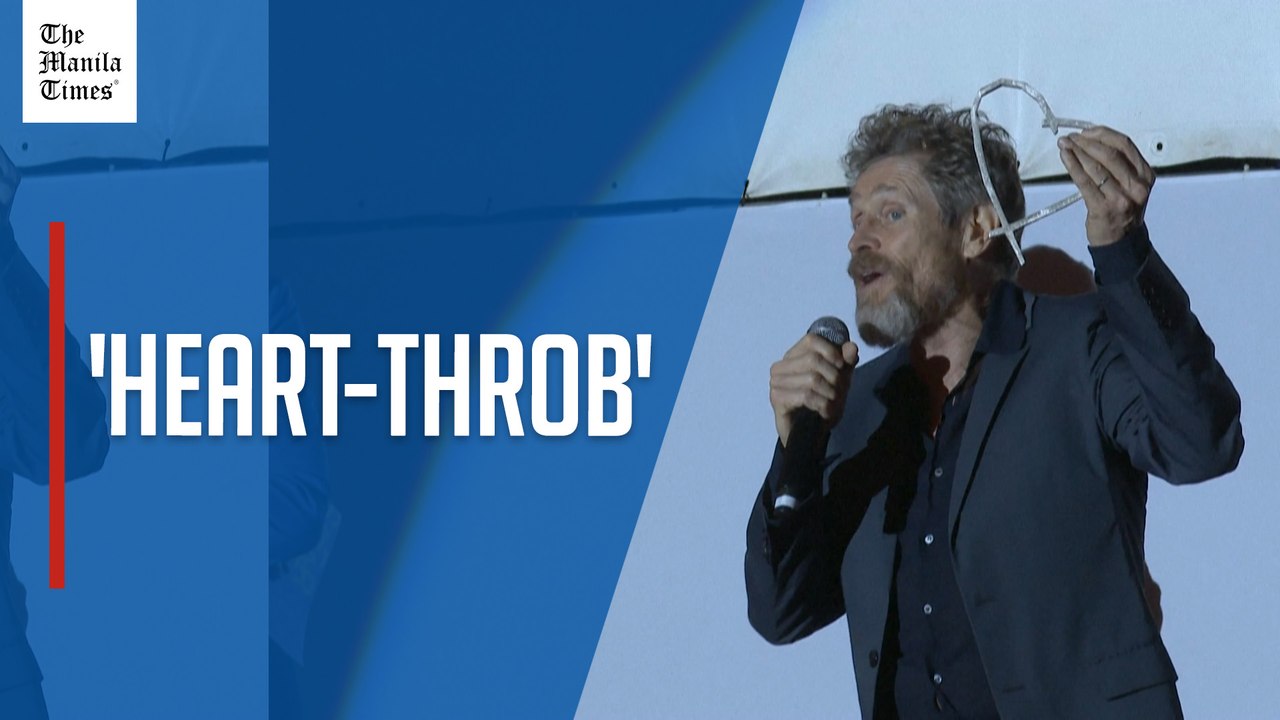 Actor Willem Dafoe receives special award at Sarajevo Film Festival