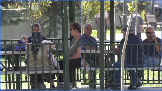Emekliler maaşlardan şikayetçi: Ancak böyle yemeden, içmeden parklarda duruyor emekliler; yazık günah değil mi bu halka?