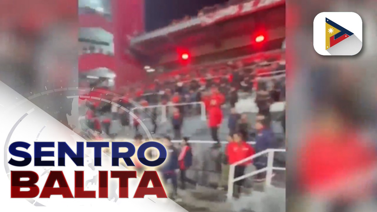Mahigit 100 football fans, arestado matapos makipag-riot sa Argentina-Chile knockout match sa Buenos Aires stadium