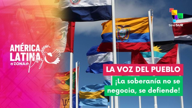 Ciudadanos mexicanos rechazan las agresiones de EE. UU. en Latinoamérica