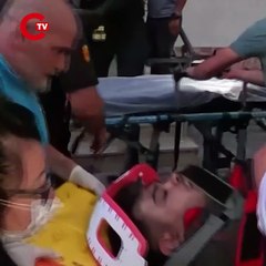 Aksaray'da asansör faciası: 1’i çocuk, 2 ağır yaralı