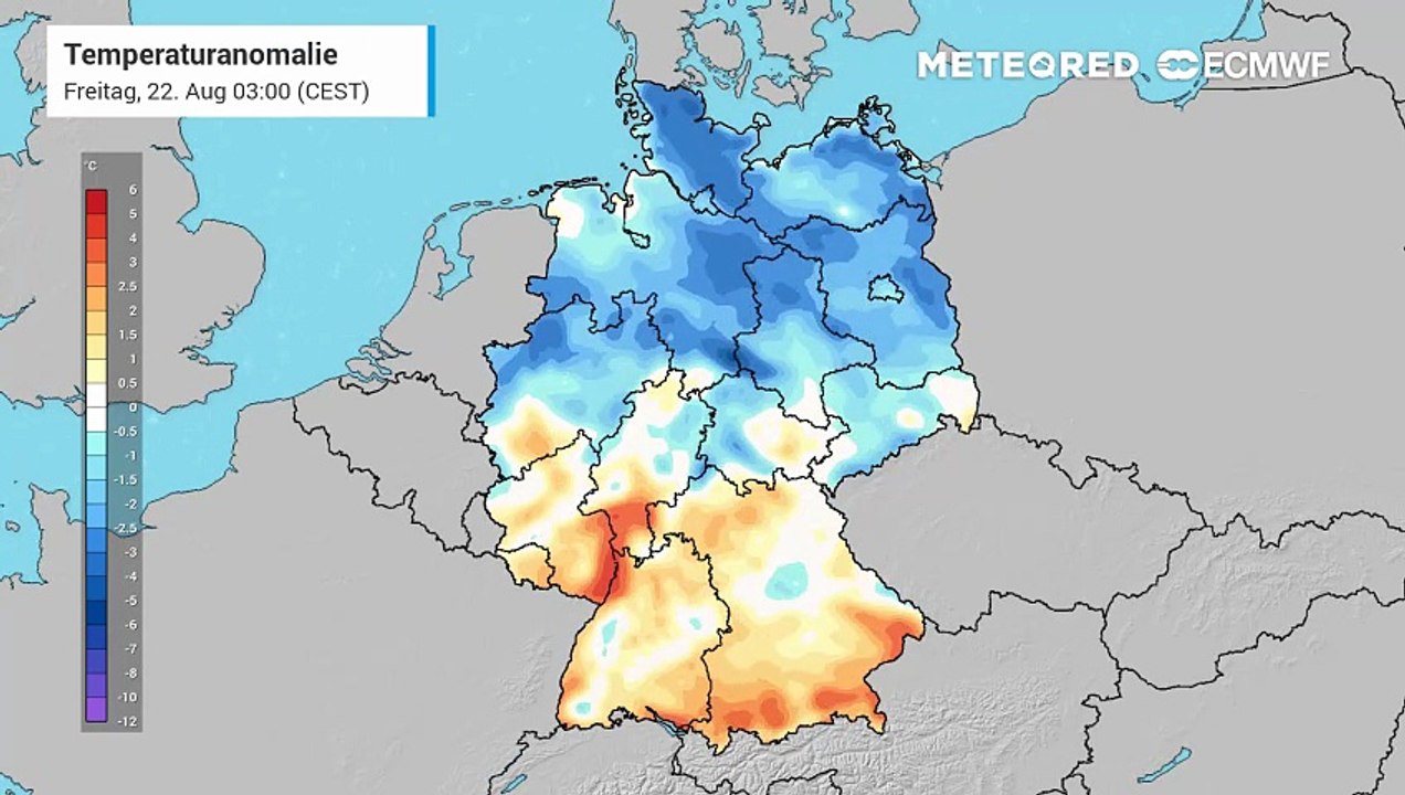 Was für ein Wettersturz - plötzlich ist es in Deutschland deutlich 'zu kalt' für die Jahreszeit!