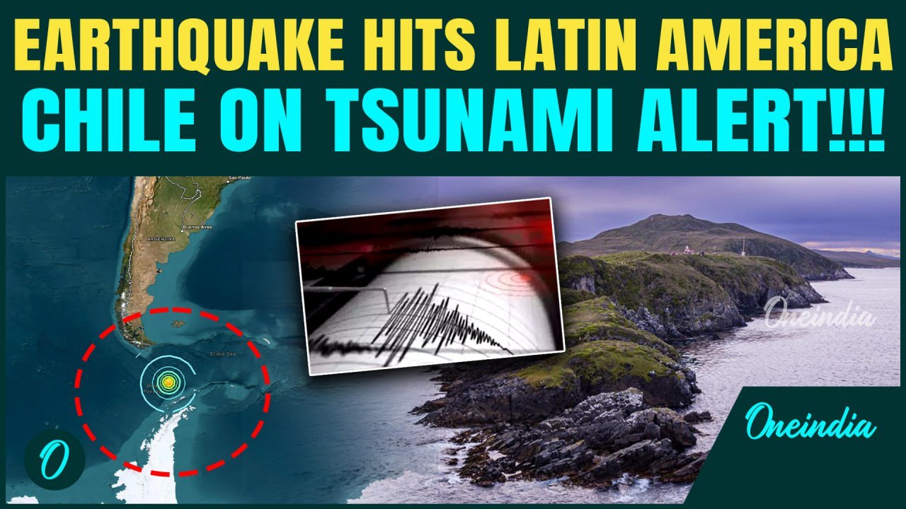 BREAKING: Powerful 7.5 Earthquake Rocks Southern Oceans |HUGE Tsunami Alerts, Drake Passage Trembles