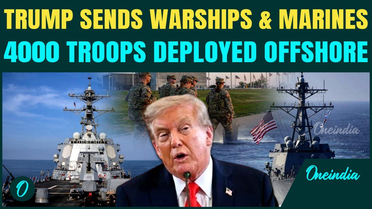 U.S Planning Surprise Attack on this Nation-Secret Operations Offshore with Thousands of Trump Troop
