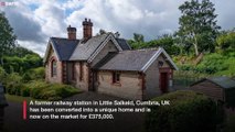 £375k dream home for trainspotters - in old railway station on working line
