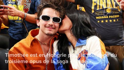 Après des rumeurs de séparation, Kylie Jenner et Timothée Chalamet se retrouvent à Budapest