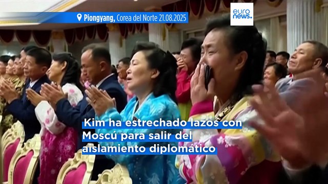 Kim Jong-un celebra una ceremonia para dar la bienvenida a los soldados norcoreanos que regresan de Ucrania