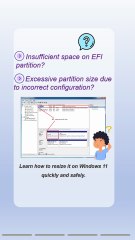 Resize Windows 11 EFI Partition and Optimize Your Disk Space
