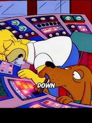 Homer accidentally pressed the emergency button while sleeping.#tiktok #fyp #cartoon #thesimpons