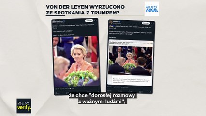 Czy Ursula von der Leyen została wyrzucona ze spotkania europejskich przywódców z Trumpem?