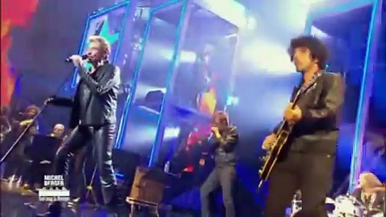 Johnny Hallyday – Rock’n’Roll Attitude (Live Palais des Sports) – Hommage Michel Berger – 8 Juin 2012 – TF1