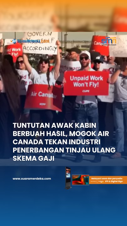 Tuntutan Awak Kabin Berbuah Hasil, Mogok Air Canada Tekan Industri Penerbangan Tinjau Ulang Skema Gaji
