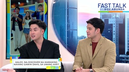 Fast Talk with Boy Abunda: Kaloy at Anjo, na-enjoy ang kanilang karera sa 'Unang Hirit'! (Episode 666)