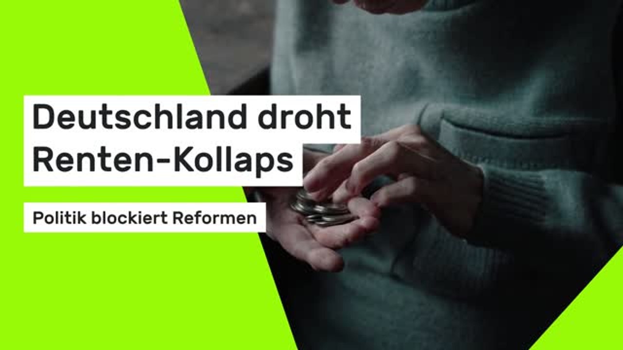 Düstere Prognose: Deutschland droht Renten-Kollaps