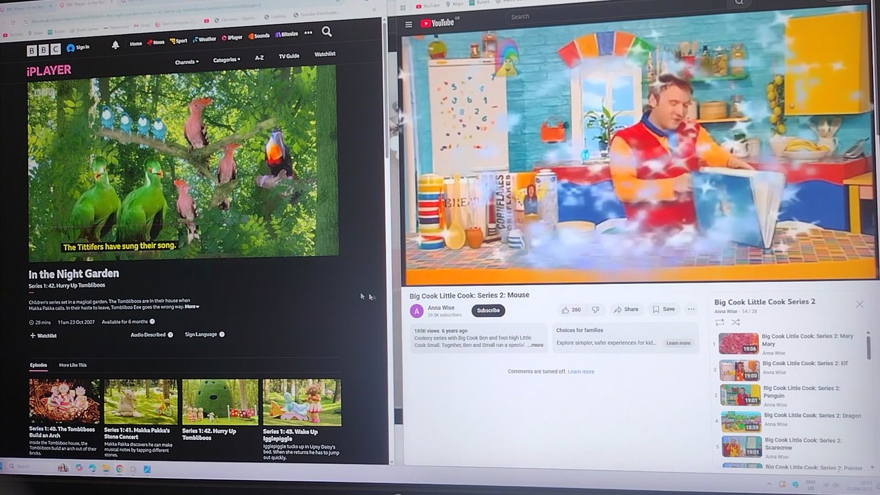 Big Cook Little Cook & In the Night Garden Clip 41-45