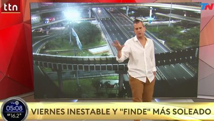 Clima en el AMBA - Viernes 22 de agosto