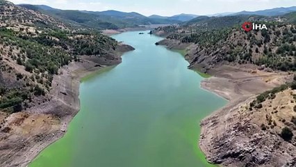 Sular gitti Başkent Ankara'nın Atlantisi yeniden yer yüzüne çıktı