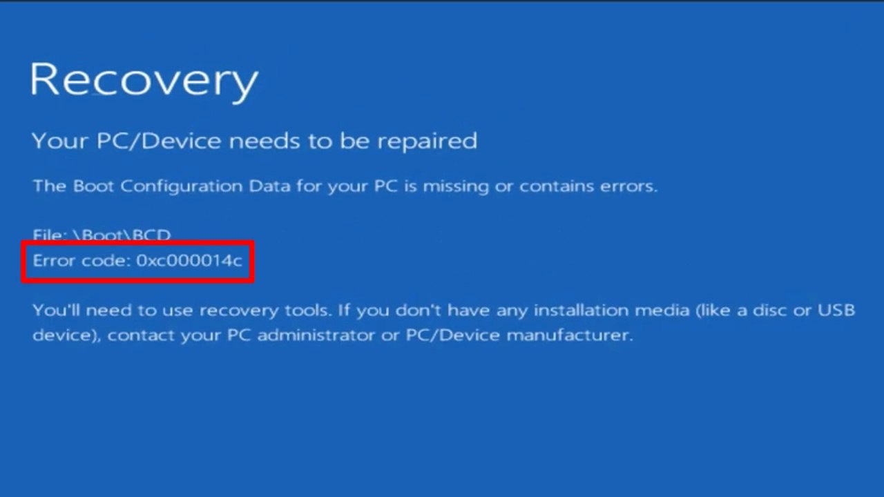 Fix Blue Screen Error 0xC000014C on Windows 11/10/8/7 ✅ Step-by-Step