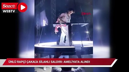 Ünlü rapçi Çakal'a silahlı saldırı: Ameliyata alındı