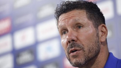 Entrañable momento de Simeone con una periodista: "El mejor momento de una mujer"
