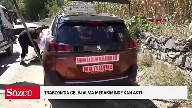 Kana bulunan gelin alma merasiminde 'mutluğa kurşun'; şüpheliler bahçeye ateş etmiş