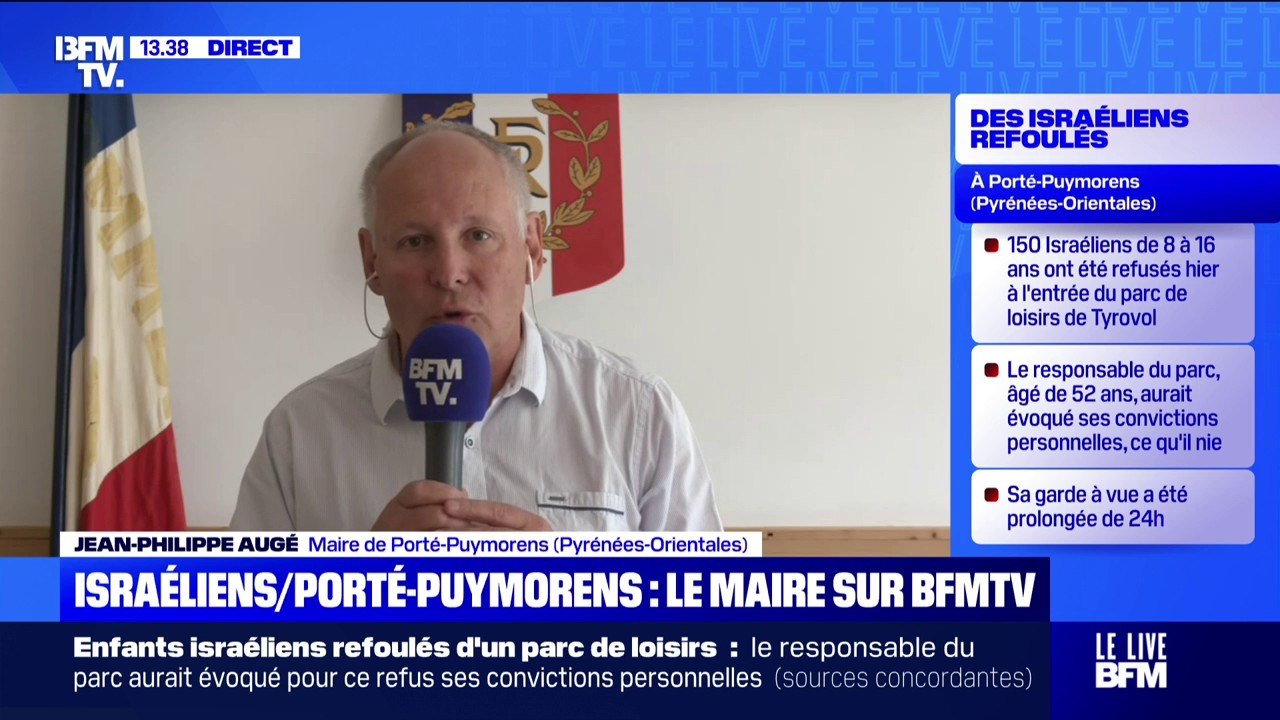 Mineurs israéliens refoulés d'un centre de loisirs: "C'est la stupéfaction dans le village", assure le maire de Porté-Puymorens