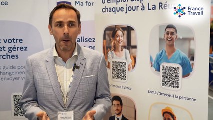 Salon de l'emploi 2024 - interview France Travail