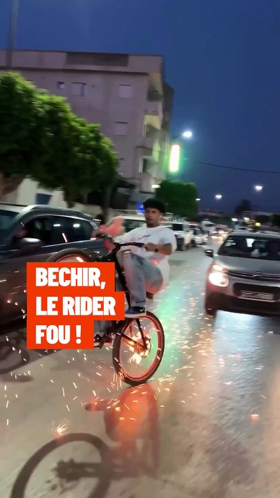 Bachir, 22 ans, rider tunisien de Mdjez el Beb : figures folles et cascades qui font vibrer !
