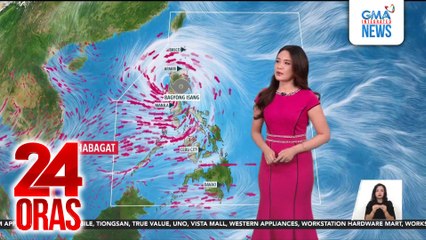Bagyong Isang, tinatawid ang kalupaan ng Northern Luzon; Signal No. 1 nakataas sa ilang probinsya