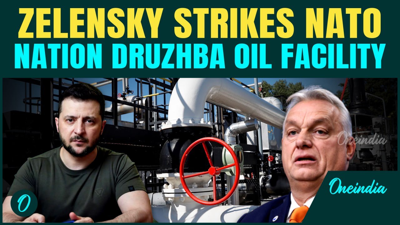 Breaking: NATO VS Ukraine War; Zelensky Bombs Hungary Druzhba Pipeline Hitting Europe Supply