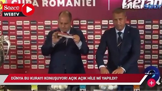 Dünya bu kurayı konuşuyor! Açık açık hile mi yapıldı?