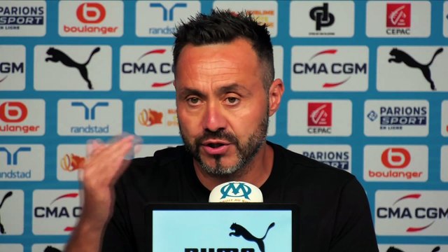 De Zerbi : « Le PSG est devenu ce qu'il est quand il a fait attention à ce genre de choses » - Foot - Ligue 1 - OM